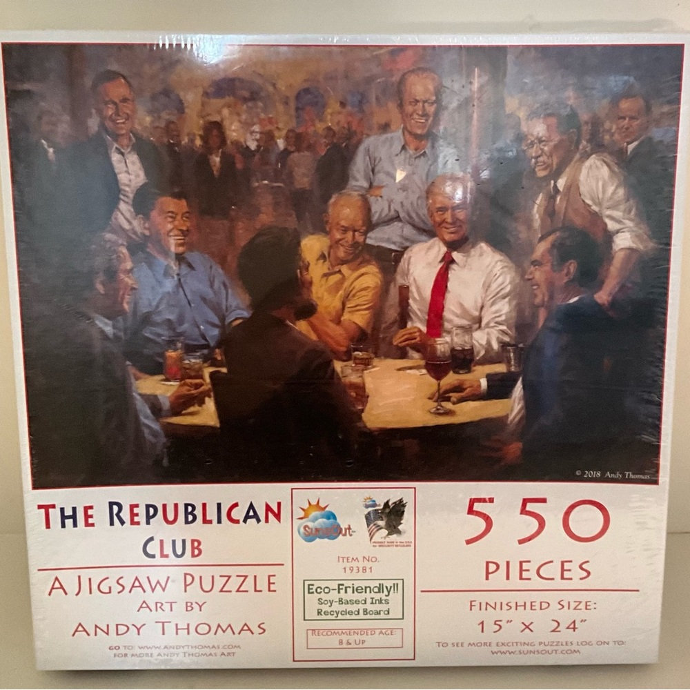 Republican Club Presidents Jigsaw Puzzle